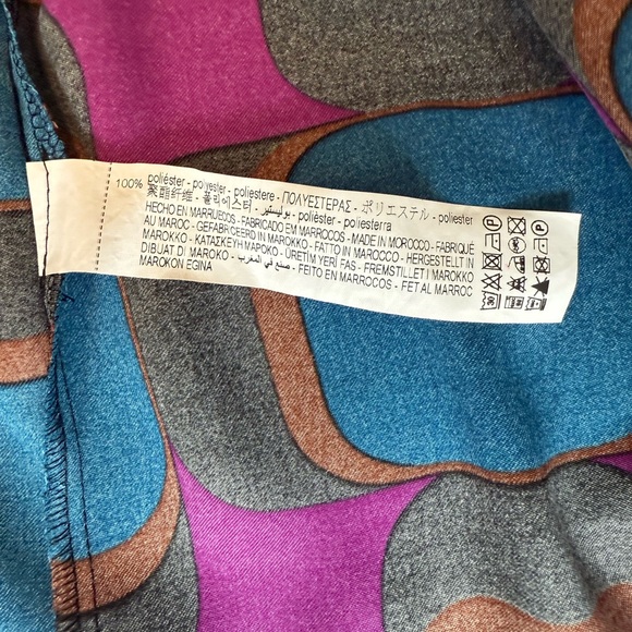 ZARA Satin-Effect Wrap Dress - Picture 6 of 7